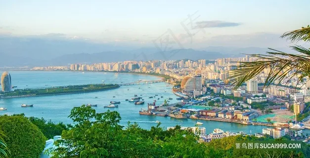 三亚城市全景 三亚城市全景