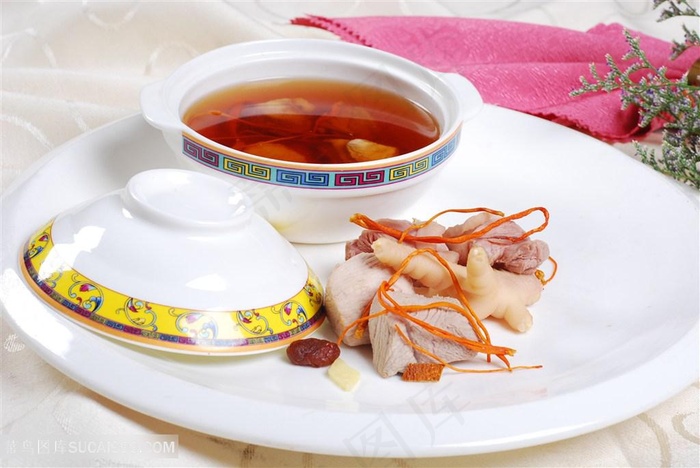 功夫花胶汤的美食图片