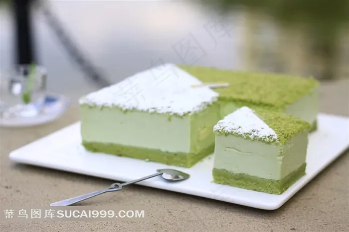 美味抹茶蛋糕