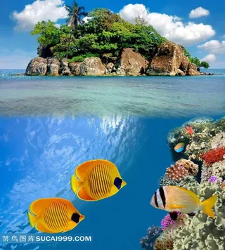 小岛风景高清图片下载