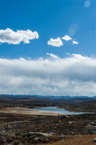 高原海子山湖泊