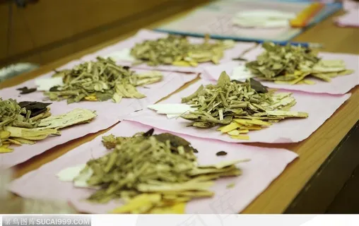 中医医疗-配好的药材