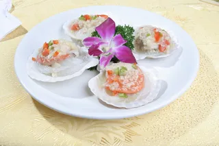 28蒜茸粉丝蒸扇贝6元个