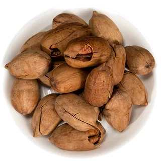 34碧根果 (1)干果超市商品白底图免抠实物摄影png格式图片透明底