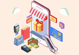 商务2.5D未来科技商务素材