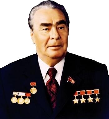 列昂尼德·勃列日涅夫 PNG免抠(350x383)