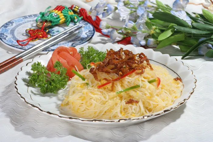 金沙酱炒粉丝