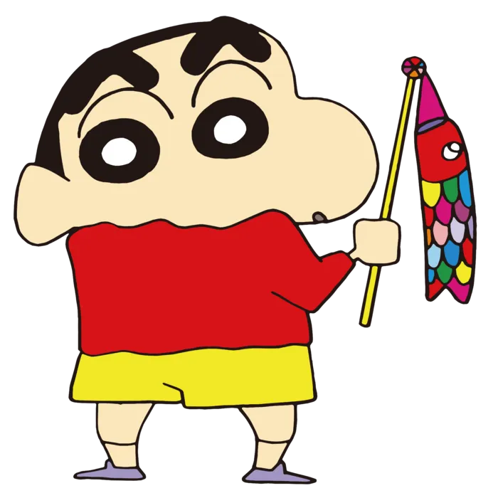 蜡笔小新可爱人物免扣素材