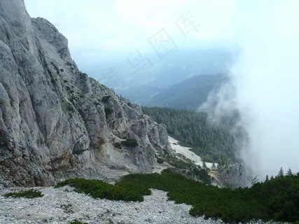 阿尔卑斯山自然高山图片 阿尔卑斯山自然高山图片
