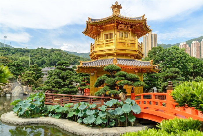 壮观威严的传统城楼图片