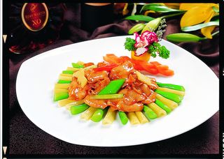 川菜湘菜高清菜谱 双远酱爆海螺片