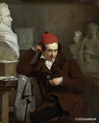 海狸，查尔斯的路易斯罗耶1793-1868雕塑家