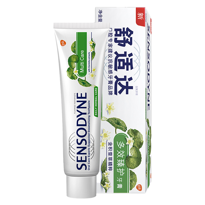 舒适达牙膏 (3)超市商品白底图免抠实物摄影png格式图片透明底