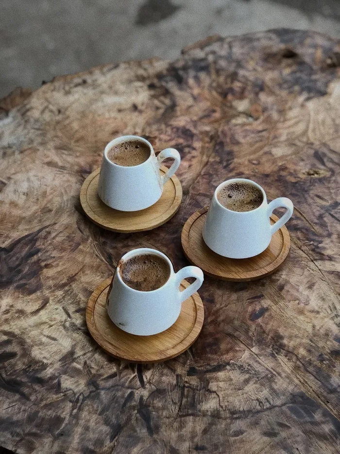 三杯西式咖啡