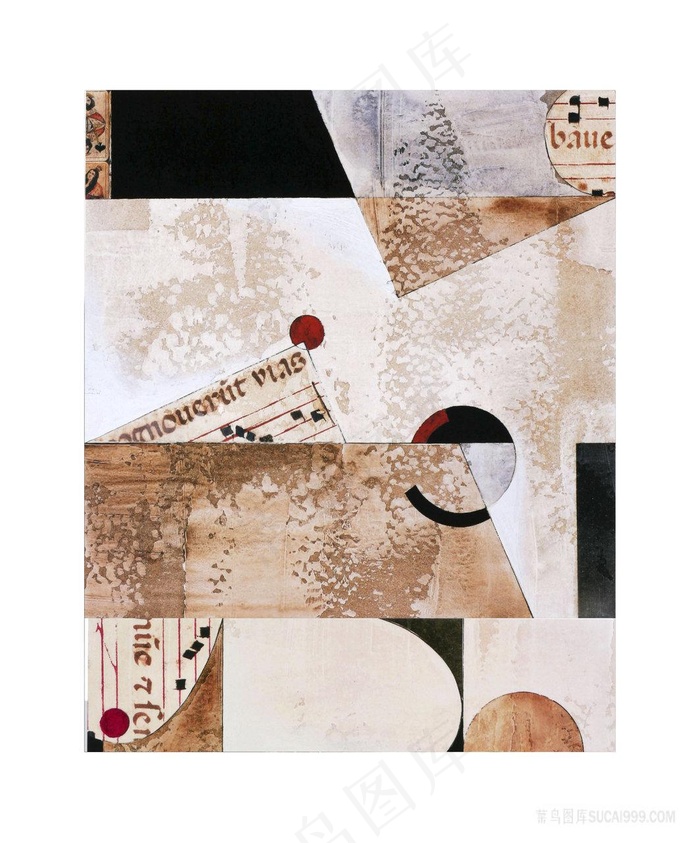 抽象时尚形状艺术插画