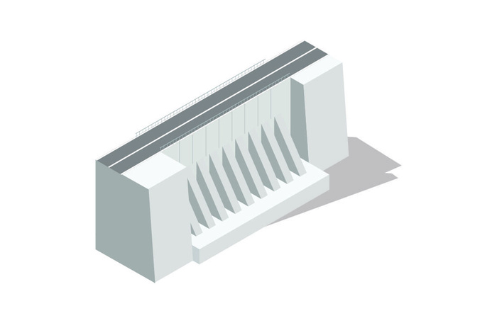 分析图素材图标集合景观建筑立面插画场景AI矢量图形设计