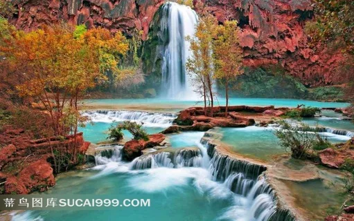 无与伦比的美丽瀑布高清摄影大图