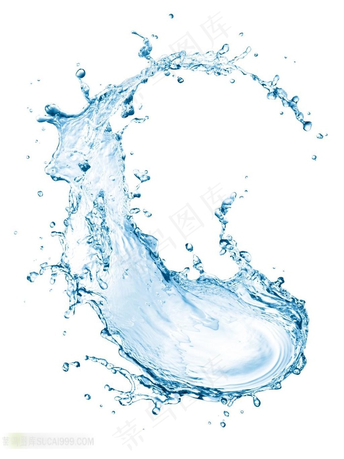 精美水浪水花图片