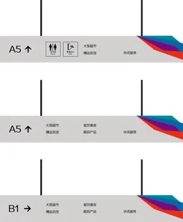 导视牌标识牌指示牌指引牌