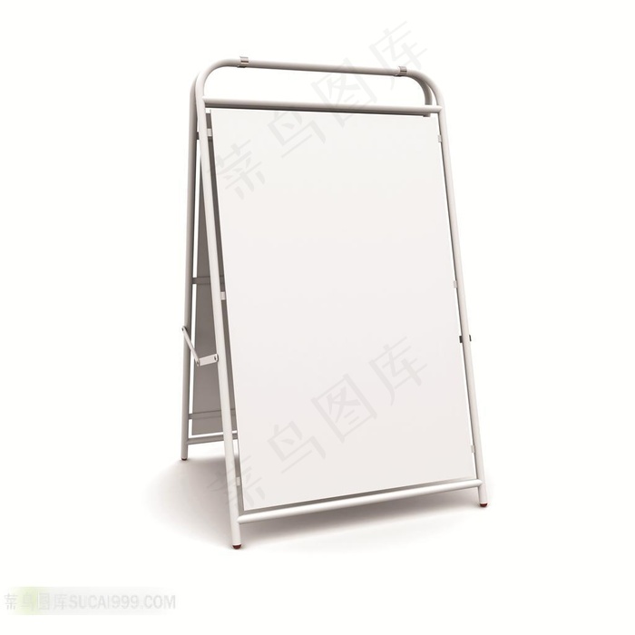 广告牌系列 - 空白的立体广告牌