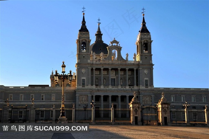 西班牙的各色城市建筑风景图