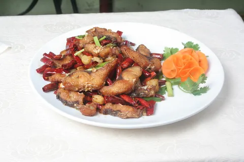 干炸焗爆鱼块片条 干炸焗爆鱼块片条