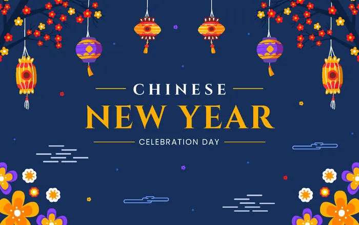 新年海报贺卡红包背景ai矢量模版下载