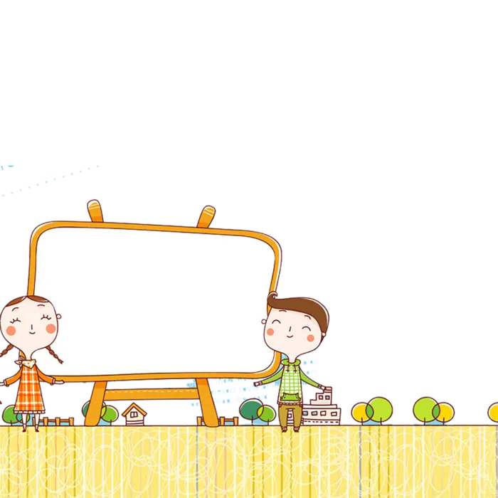 小孩卡通写作
