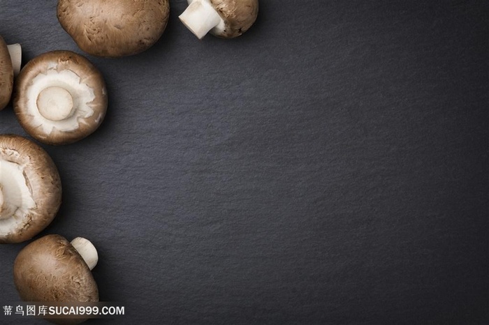 美味蘑菇美食食材高清图