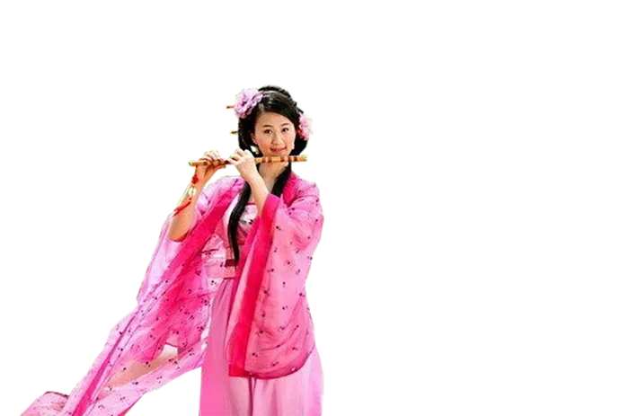 45 (2)免抠元素 免抠摄影 美女 人物 服装 古风 演奏