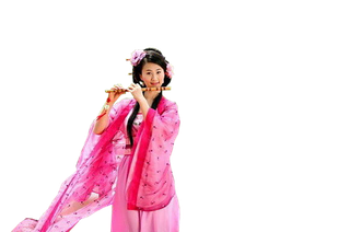 45 (2)免抠元素 免抠摄影 美女 人物 服装 古风 演奏