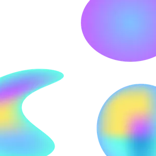 流体渐变色块装饰素材免扣