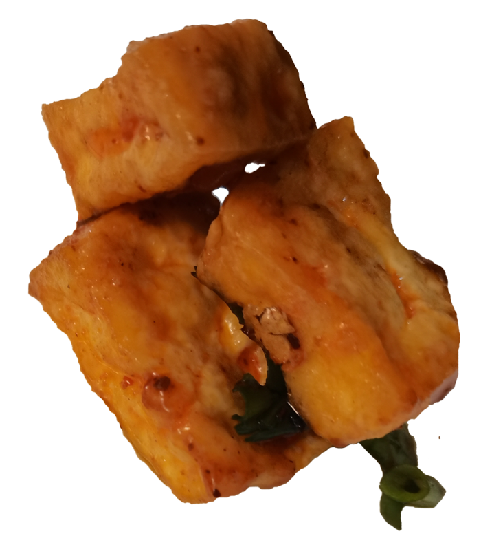 黄豆豆腐包浆黑豆嫩豆腐油炸香煎免抠摄影元素素材psd模版下载