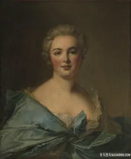 欧美女性肖像油画