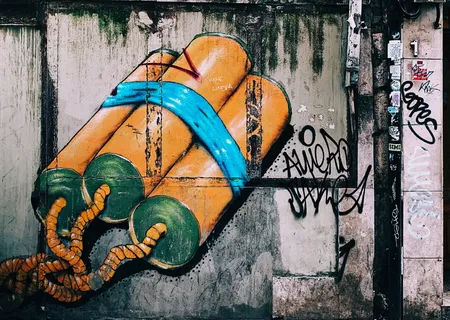 墙壁水彩涂鸦画图片 墙壁水彩涂鸦画图片