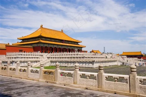 故宫太和殿北京素材