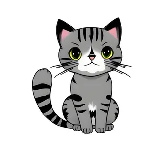 猫动物宠物免抠