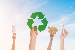 高清创意绿色环保背景图片公益海报展板宣传PSD分层平面设计素材