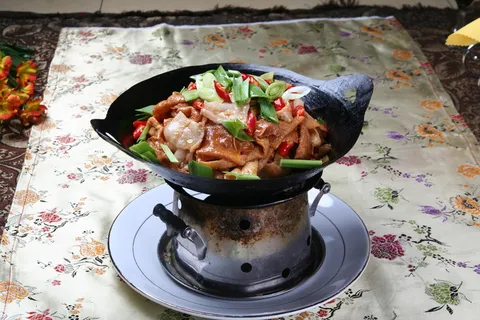 干锅井冈山豆皮 (1)