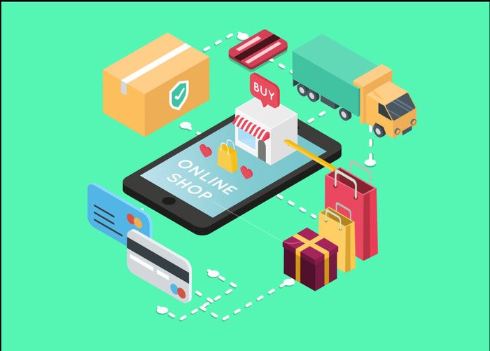 商务2.5D未来科技商务素材