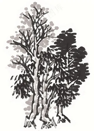 树美术绘画美图素材