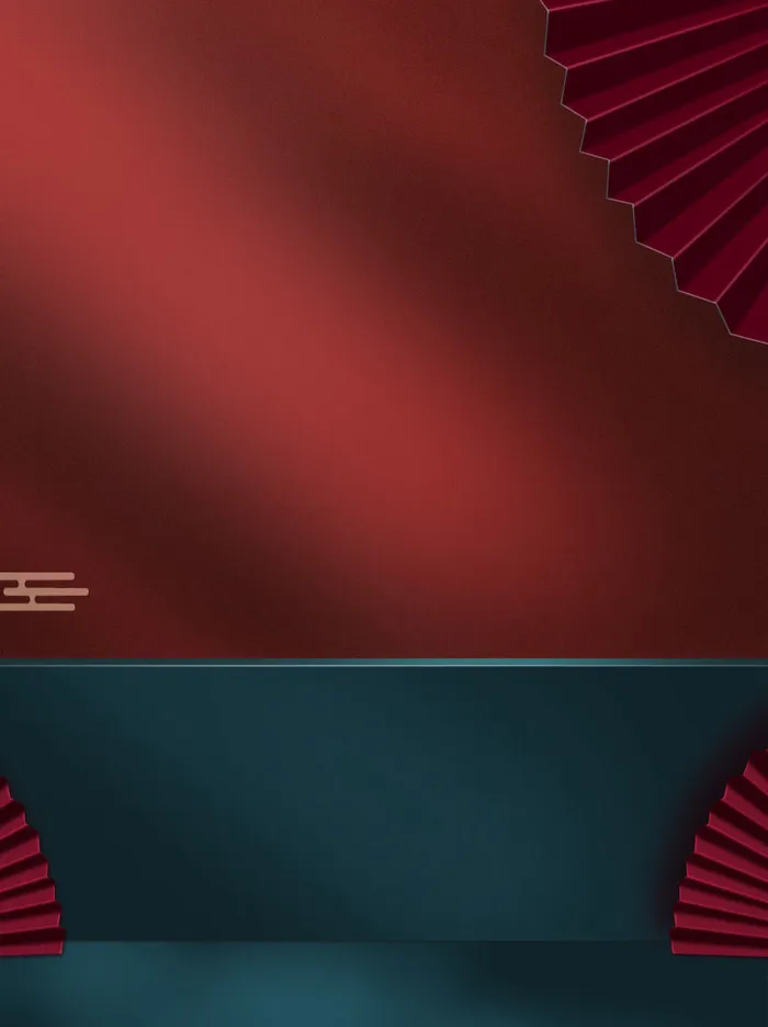 中式古典国潮来袭海报展板宣传背景图PSD设计PS模板素材(1024x1369)psd模版下载