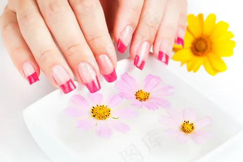 水染美甲图片 水染美甲图片