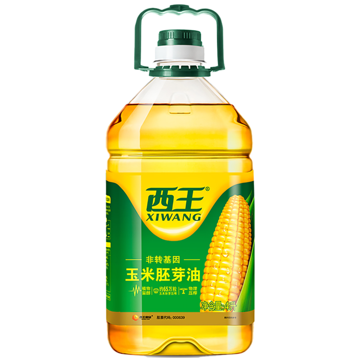 西王玉米油4升超市商品白底图免抠实物摄影png格式图片透明底