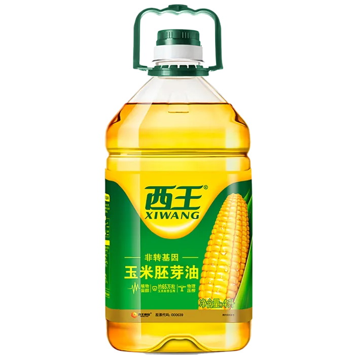 西王玉米油4升超市商品白底图免抠实物摄影png格式图片透明底