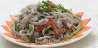 沙茶酱焗藕夹22元