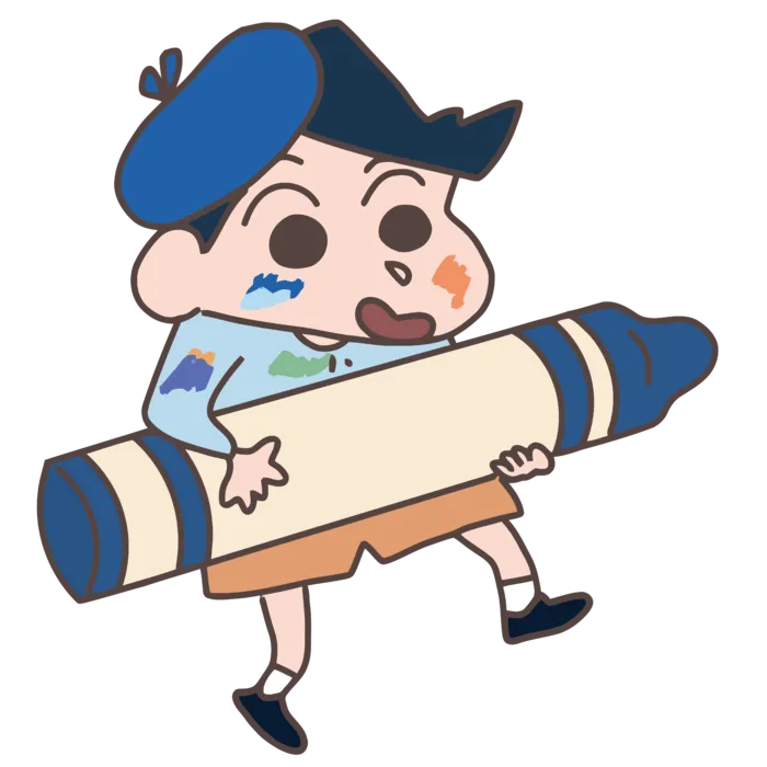 蜡笔小新可爱人物免扣素材