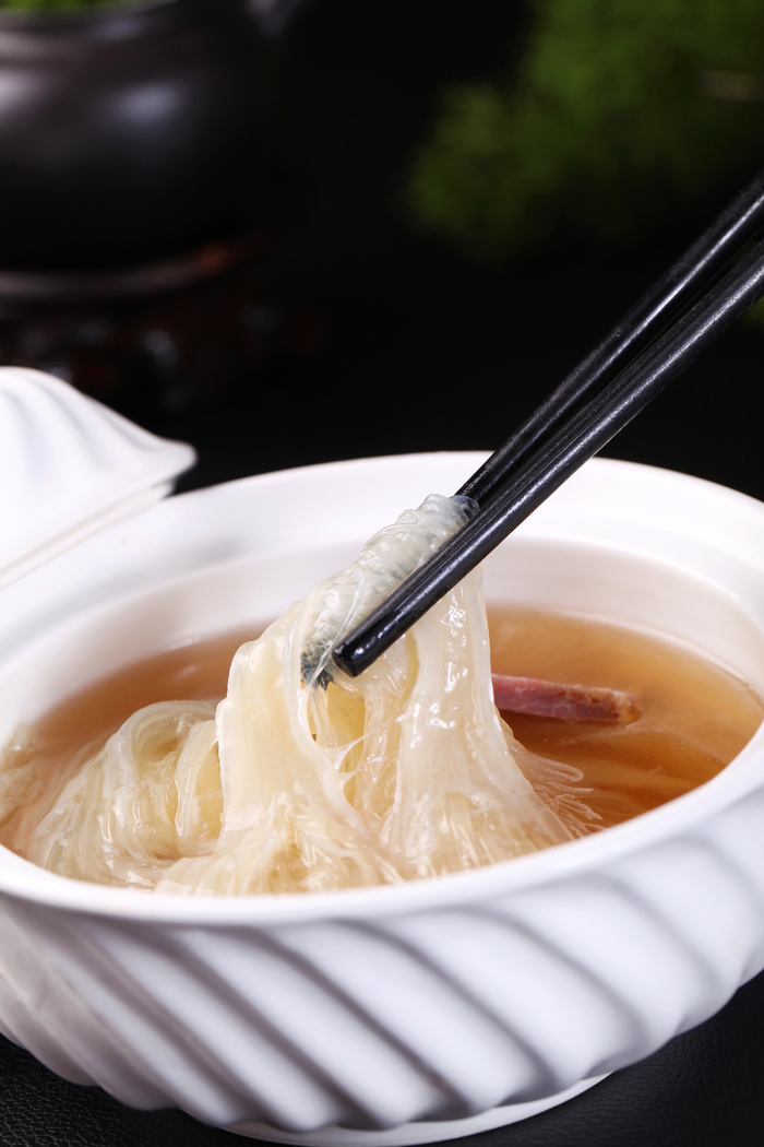 菜胆炖鲍翅 (2)