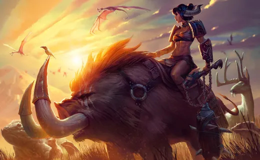 英雄联盟野兽女王_瑟庄妮