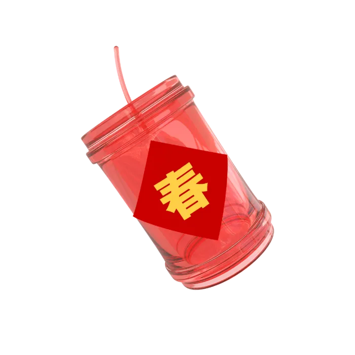 新年元素素材红色喜庆新春兔年